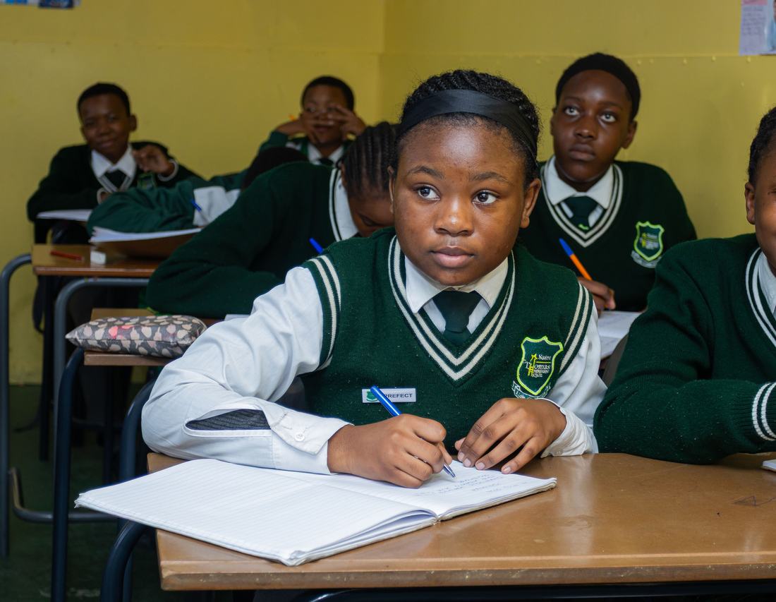 foundation learner focused on writing